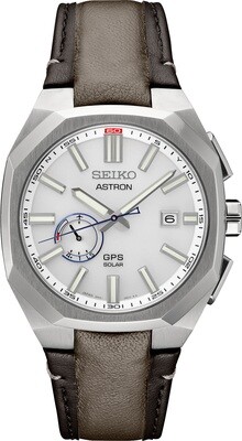 Seiko Astron SSJ019 Titanium Solar GPS White Dial Limited Edition