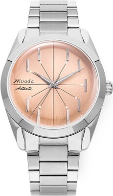 Nivada Grenchen 32050A20 Antarctic Spider Salmon No Date