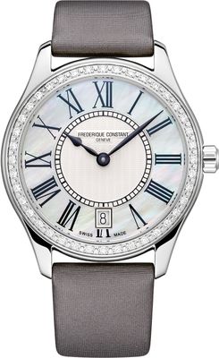 Frederique Constant FC-220MPW3BD26-GR Classics Quartz Ladies White Dial