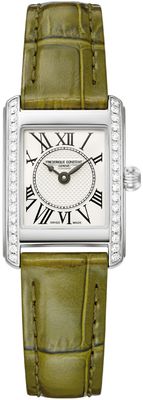 Frederique Constant Classics Carree FC-200MCD16G Ladies White Dial