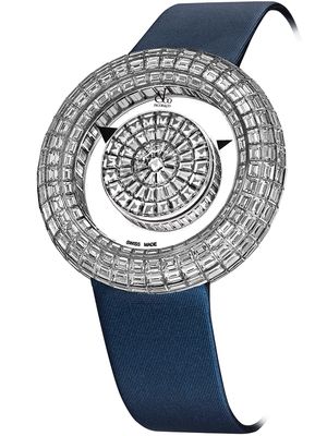 Jacob & Co. Brilliant Mystery Diamonds White Gold on Strap 38mm
