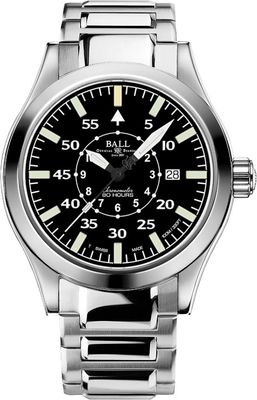 Ball NM2128C-S4C-BK Engineer M Normandy 43mm Black Dial