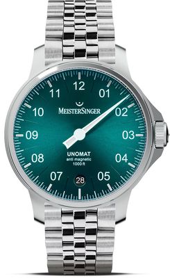 MeisterSinger UN919 Unomat Sunburst Medium Green
