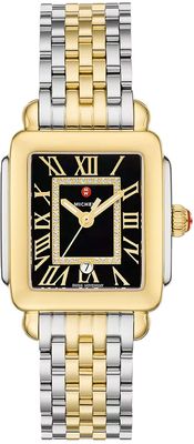 Michele MWW06G000045 Deco Madison Mid Diamond Dial, TTGP