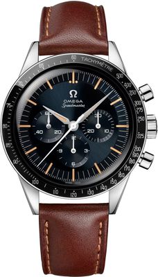 Omega Speedmaster First OMEGA in Space "FOIS" 310.32.40.50.06.002 on Brown Leather Strap