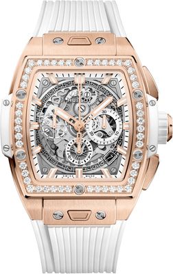 Hublot 642.OE.2010.RW.1204 Spirit of Big Bang King Gold White Diamonds 42mm