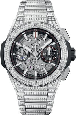 Hublot 451.NX.1170.NX.3704 Big Bang Integrated Titanium Pavé 42mm