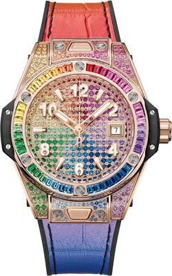 Hublot 485.OX.9900.LR.0999 Big Bang One Click King Gold Rainbow 33mm