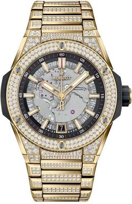 Hublot 456.VX.0130.VX.9804 Big Bang Integrated Time Only Yellow Gold Jewellery 40mm