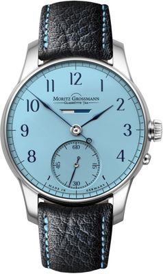 Moritz Grossmann Heritage Power Reserve Light Blue Dial Limited Edition