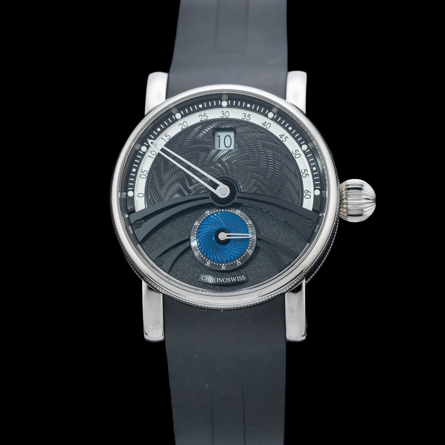 Chronoswiss CH-1423.1-BKBL Delphis Venture - Exquisite Timepieces