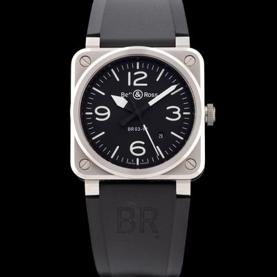 Bell & Ross BR0392-BL-ST