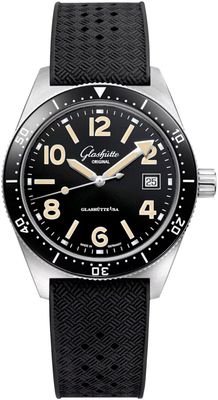 Glashütte Original 1-39-11-06-80-33 SeaQ Black Dial