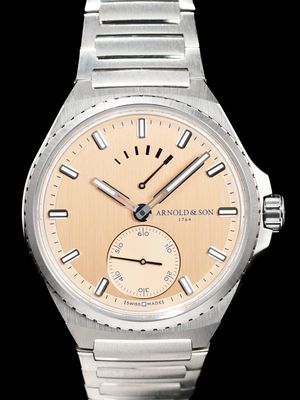 Arnold and Son 1LTAT.J01A Longitude Titanium Kingsand Gold 42.5mm