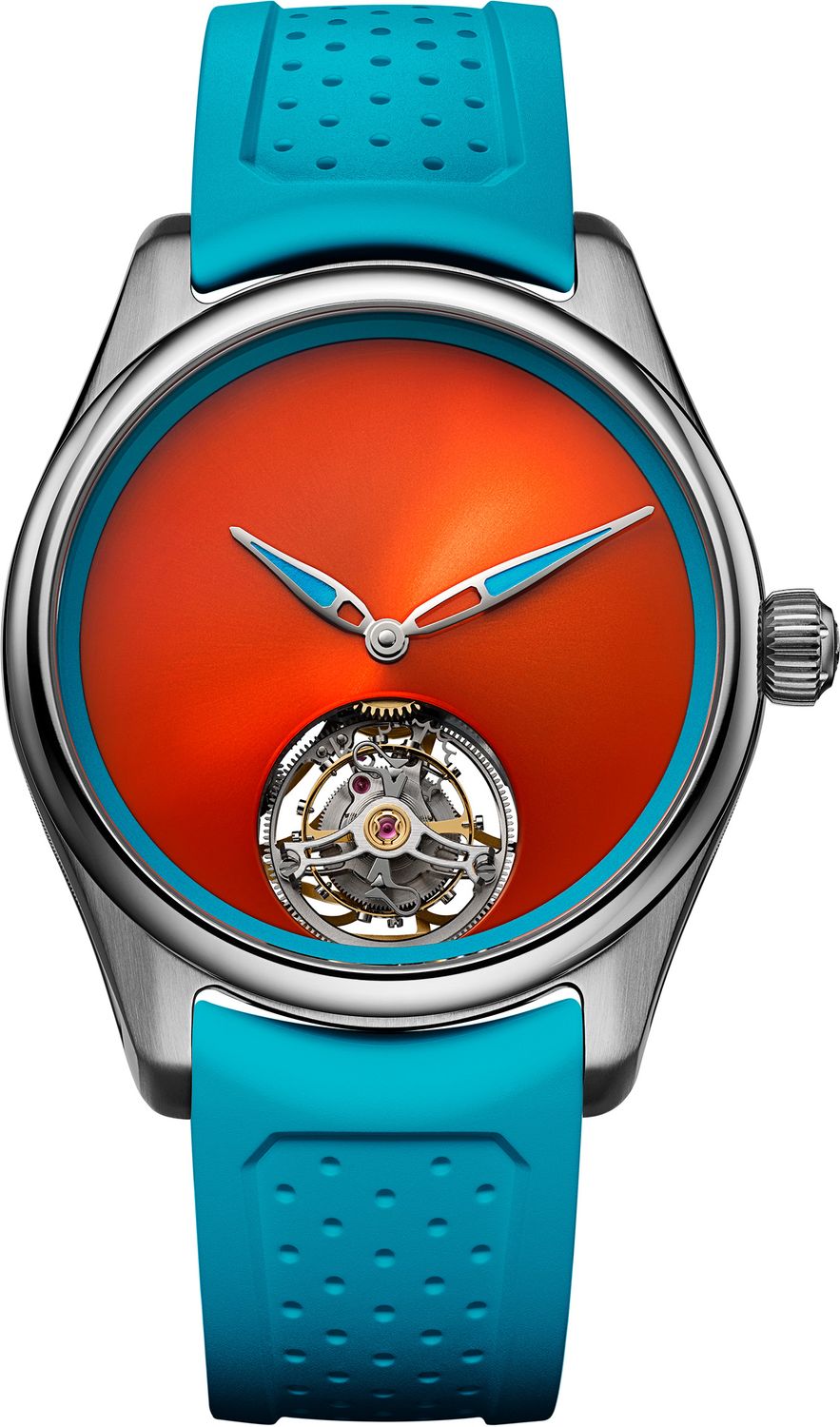 H. Moser & Cie. 3805-1200 Pioneer Tourbillon Orange Fumé