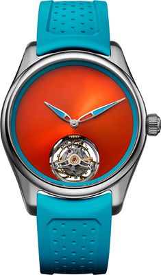 H. Moser & Cie. 3805-1200 Pioneer Tourbillon Spiced Aqua