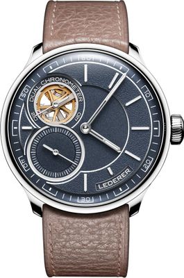 Lederer CIC 9016.60.302 Central Impulse Chronometer Deep Blue