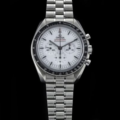 Omega 310.30.42.50.04.001 Speedmaster Moonwatch Professional White Dial
