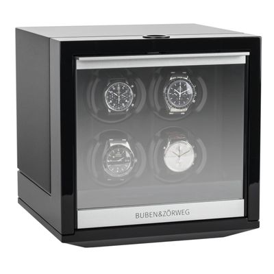 Buben & Zorweg NEO 4 High Gloss Carbon Watch Winder