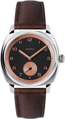 Fears BS23800B.004.019 Brunswick 38 'Charcoal Rose' On Strap