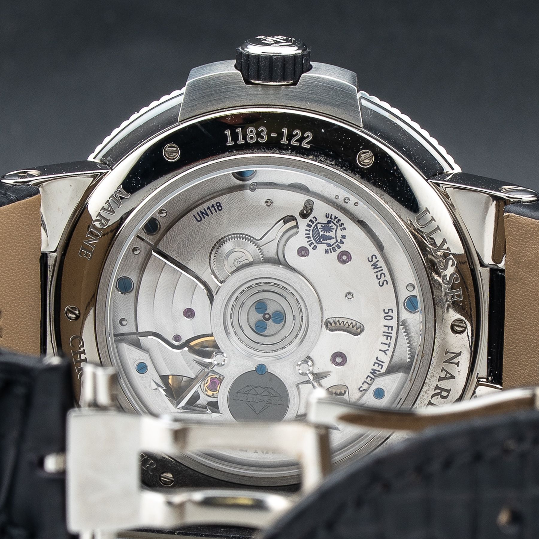 Uylsse Nardin 1183-122/42 Marine Chronometer - Exquisite Timepieces