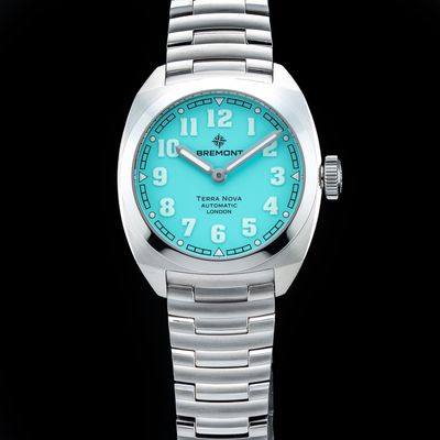 Bremont TN38-ND-SS-TQ-B Terra Nova 38 Turquoise