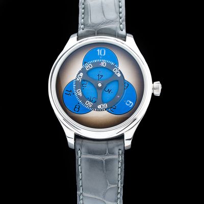 H. Moser & Cie. Endeavour Flying Hours Steel Limited Edition