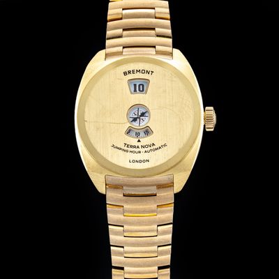 Bremont TN38-JH-BZ-CC-B Terra Nova Jumping Hour Bronze On Bracelet