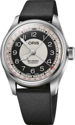 Oris 01 754 7779 4061-07 5 19 25 Big Crown Pointer Date "Bullseye"