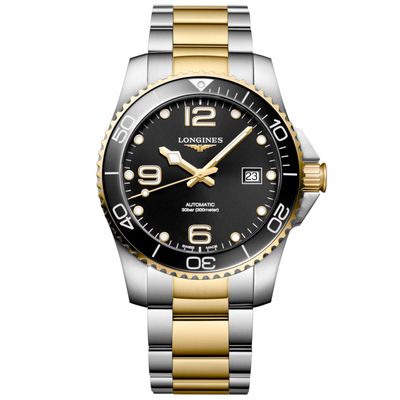 Longines Hydroconquest Sunray Black Dial 41mm L3.781.3.56.7