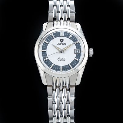 Nivada Grenchen 32063A15 Antarctic Glacier 38mm