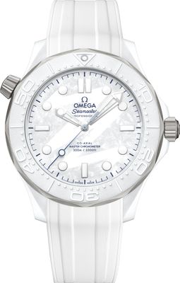 Omega Seamaster Diver 300M Milano Cortina White 522.92.44.20.04.001