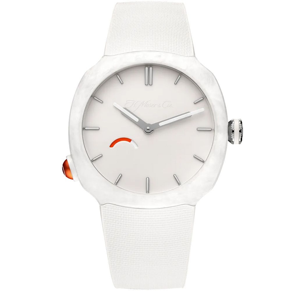 H. Moser & Cie. 6103-2201 Streamliner Pump White - Exquisite
