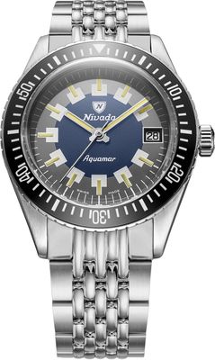 Nivada Grenchen Aquamar Vintage On Beads Of Rice Bracelet 32062A04