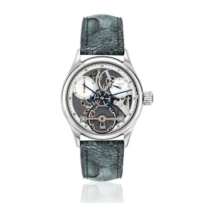 Garrick S3 MK2 Steel Rhodium Dial