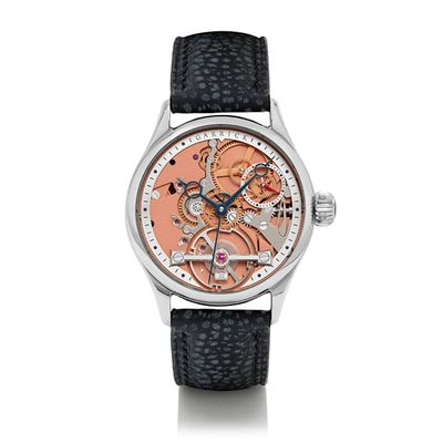 Garrick S3 Deadbeat Seconds - Rose Gold Dial British Jumping Seconds