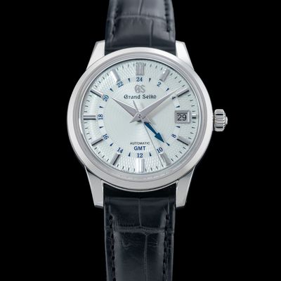 Grand Seiko Elegance Collection Snowdrop Silver Dial SBGM255G