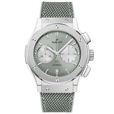 Hublot Classic Fusion Chronograph Titanium Sage Green 521.NX.891G.NR