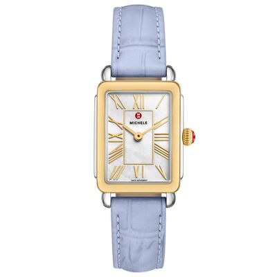 Michele Women's Deco Park Two-Tone 18K Gold-Plated Watch, MWW06E000149