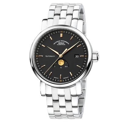 Mühle Glashütte Teutonia IV Moonphase On Bracelet M1-44-03-MB