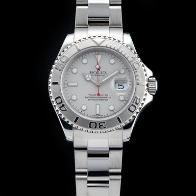 Rolex Yacht-Master 40 Silver Dial Chronometer Men's Watch 16622
