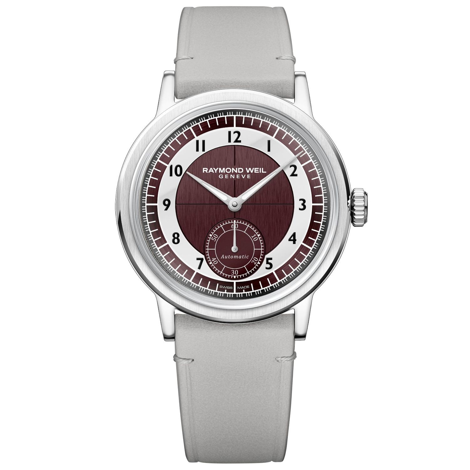 Raymond Weil Millesime Small Seconds Tuxedo Burgundy 2930-STC