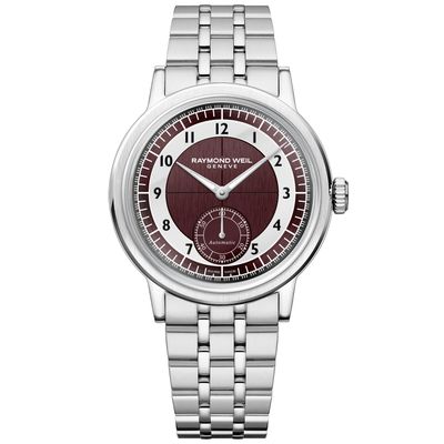 Raymond Weil Millesime Small Seconds Tuxedo Burgundy 2930-St-05450