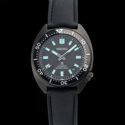 Seiko Prospex SPB335 "Night Vision" Diver 1968 Re-Interpretation