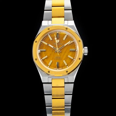 Nivada Grenchen F77 Tiger Eye Bicolor Mark I