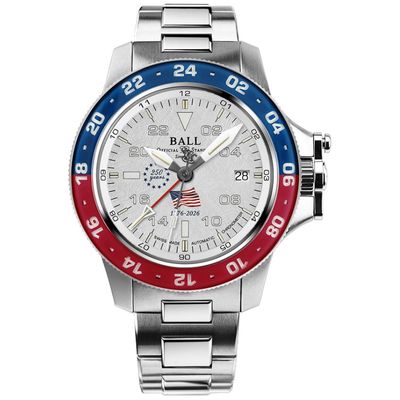 Ball Engineer Hydrocarbon AeroGMT II Patriot DG2118C-S24C-MSL