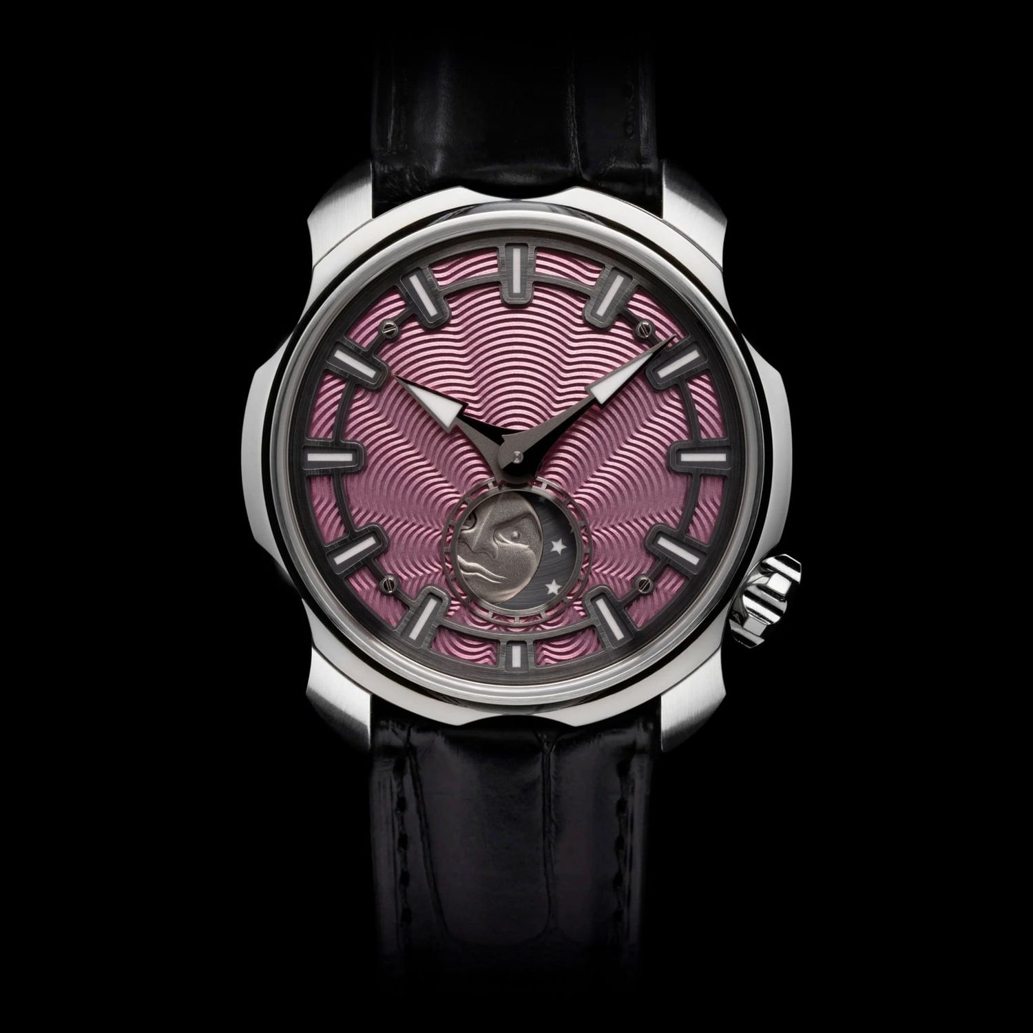 Sarpaneva K3 Northern Stars Guilloché on Strap - Exquisite Timepieces