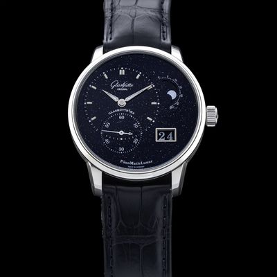 Glashütte Original PanoMaticLunar on Leather Strap 1-92-14-01-03-61