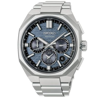 Seiko Astron HAB001 GPS Solar Chronograph Blue