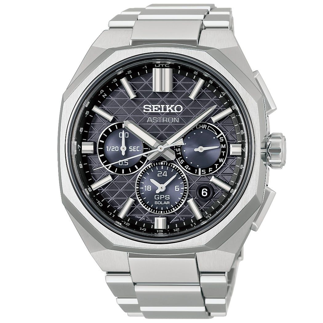 Seiko Astron HAB002 GPS Solar Chronograph Black - Exquisite Timepieces
